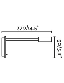 Aplique de pared Juliet - Faro - Aplique LED de lectura flexible con interruptor