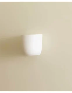Aplique de pared Kappu - Faro - Lámpara moderna de yeso, luz bidireccional