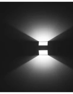 Aplique de pared Keop – FORLIGHT – Lámpara moderna blanca, LED 3000K 420 lm