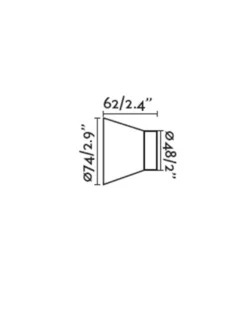 Aplique de pared Kera – Faro – Lámpara decorativa de cerámica en blanco o negro