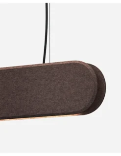 Aplique de pared Kipu – Luz Negra – Lámpara acústica de materiales reciclados PET