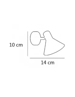 Aplique de pared Kobi - AJP