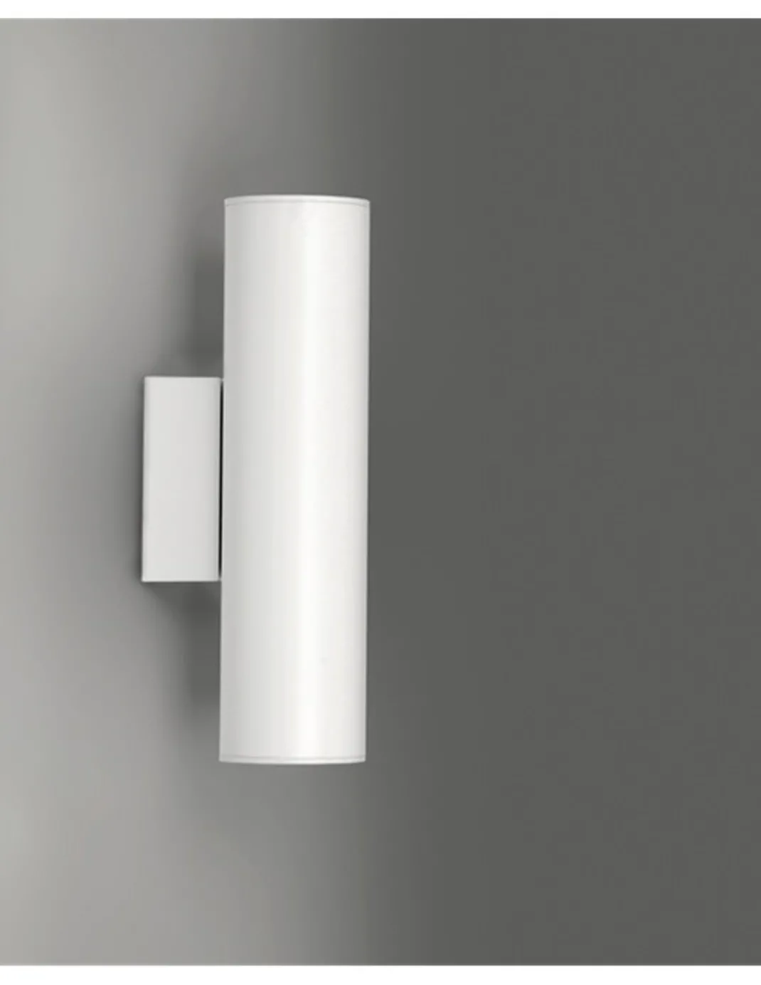 Aplique de pared LED Ø 4 cm y 15,3 cm de alto de acero en 2 acabados regulable 2700K – Haul - Milán