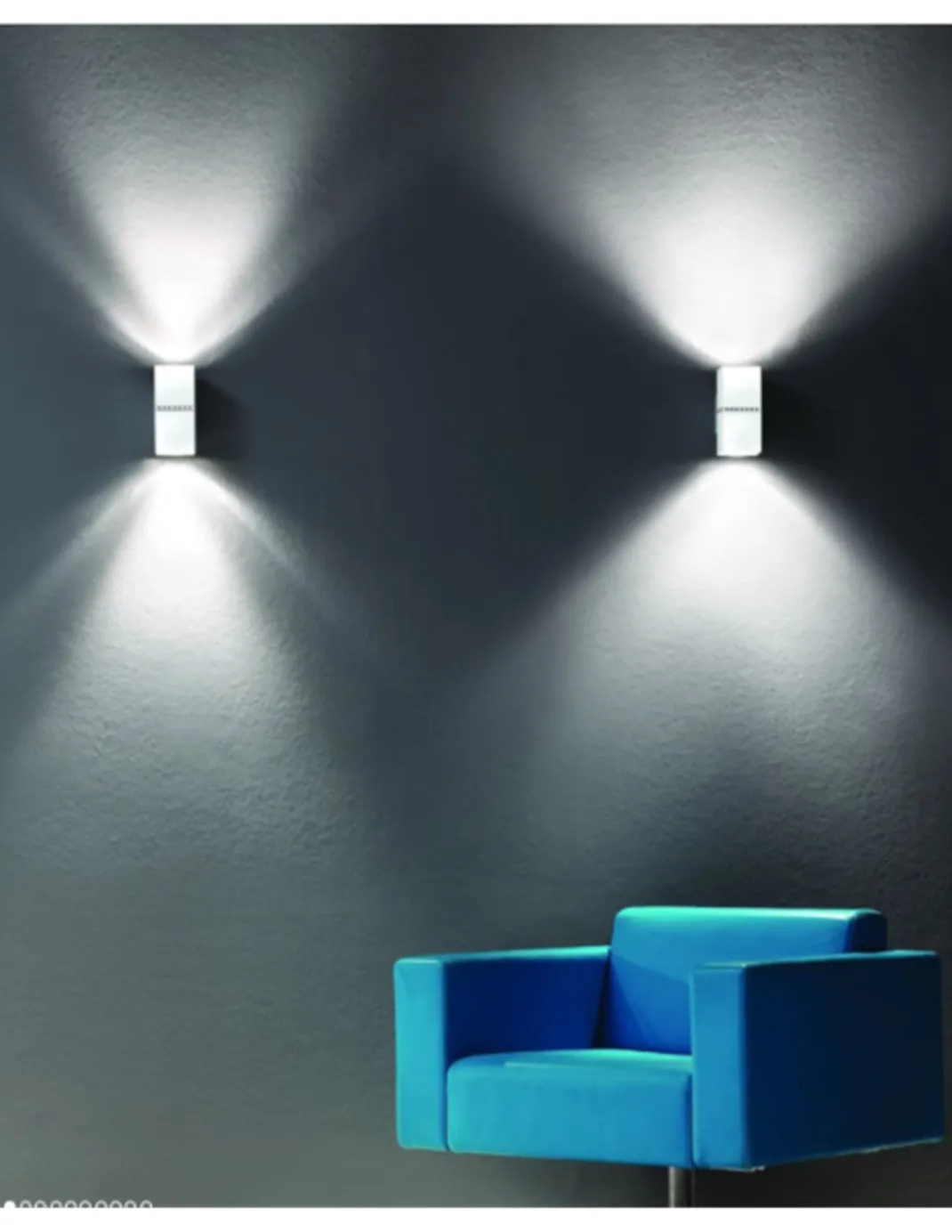 Aplique de pared LED Dau 200 - Milán