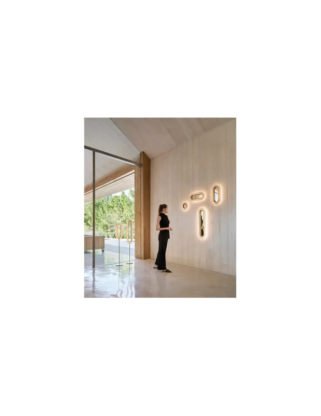 Aplique de pared Lens Circular - LZF
