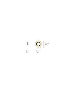 Aplique de pared Lens Circular - LZF
