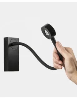 Aplique de pared Link Surface – LedsC4 – Lámpara de lectura touch dimming, LED 2700K, Disponible en 2 colores