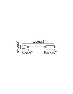 Aplique de pared Loke - Faro - Lámpara flexo de lectura LED, orientable