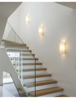 Aplique de pared Luma - ACB - Lámpara moderna con pantalla textil