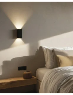 Aplique de pared Lumo - ACB - Lámpara de exterior LED bidireccional IP65