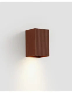 Aplique de pared Lune - Faro - Diseño cuadrado estriado