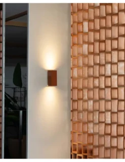 Aplique de pared Lune - Faro - Diseño rectangular, doble iluminación