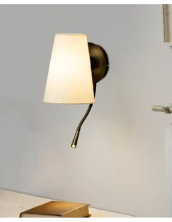 Aplique de pared Lupe – Faro – Lámpara de lectura con lector LED