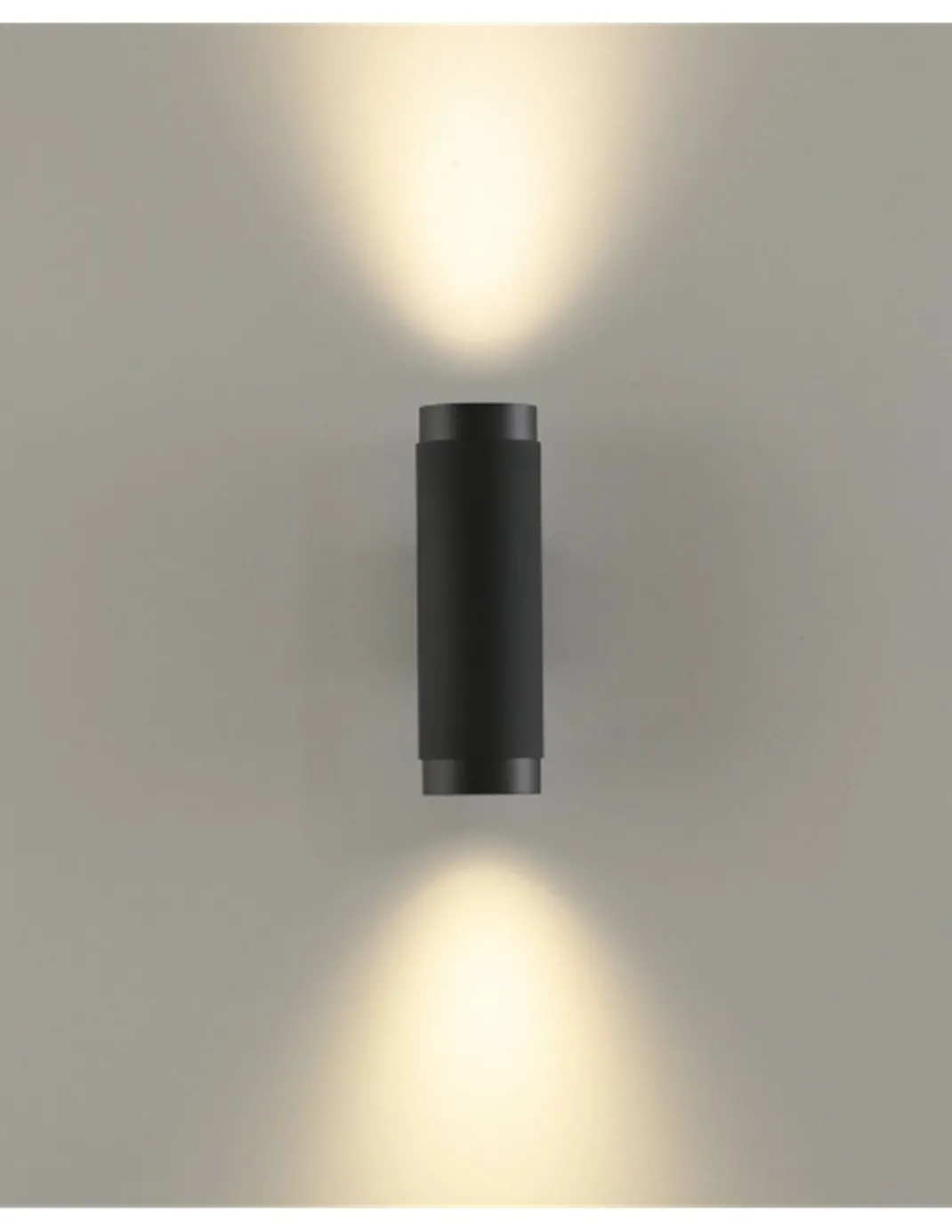 Aplique de pared Lux - ACB - Lámpara LED cilíndrica de luz bidireccional