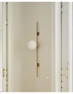 Aplique de pared Lymington – Luxcambra – Disponible en dos medidas, Lámpara tipo bola