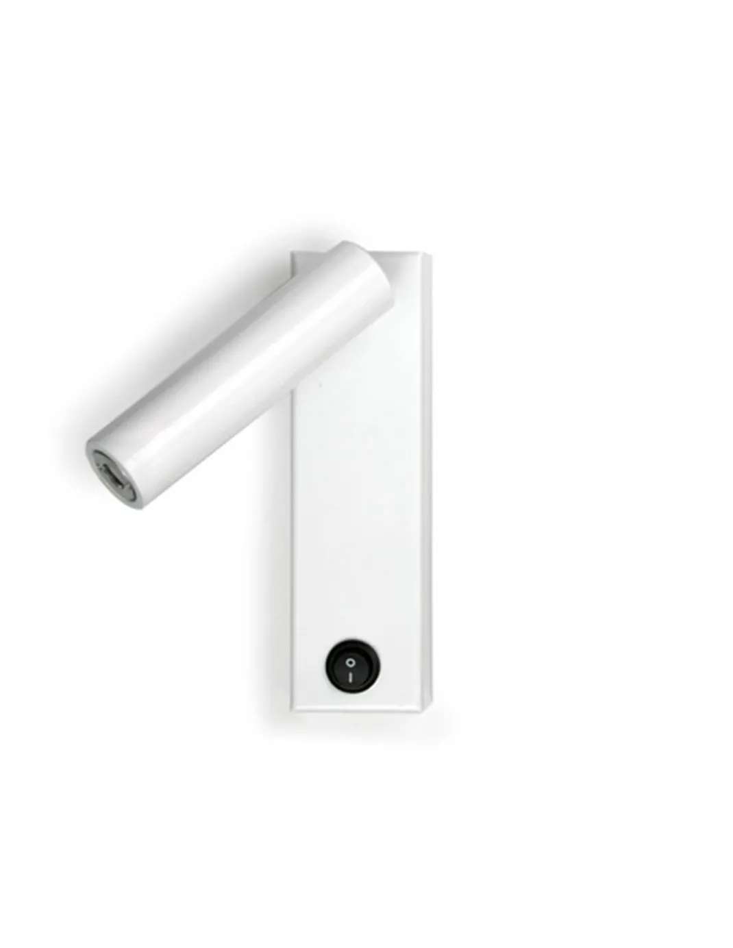 Aplique de pared Manhattan – Luxcambra – Lámpara de lectura LED, diseño moderno en blanco o negro