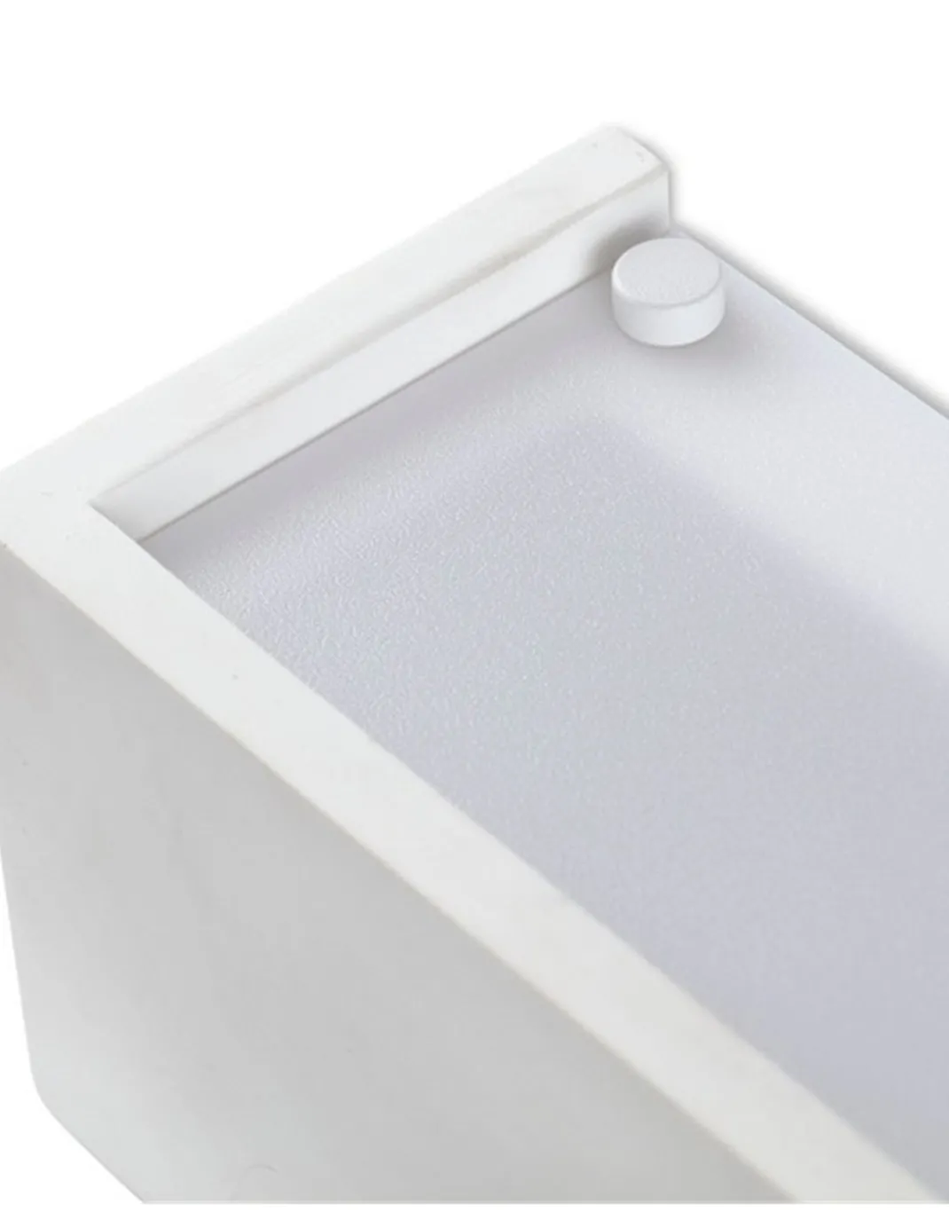 Aplique de pared Milo – Faro – Lámpara de yeso en 3 tamaños