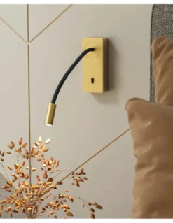 Aplique de pared Mine – FORLIGHT – Lámpara de lectura en 3 colores, flexo orientable LED