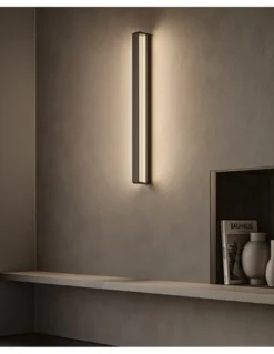 Aplique de pared Myn W Reflector - B.lux - Diseño lineal de 45 cm con iluminación indirecta