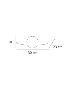 Aplique de pared Nebu - AJP
