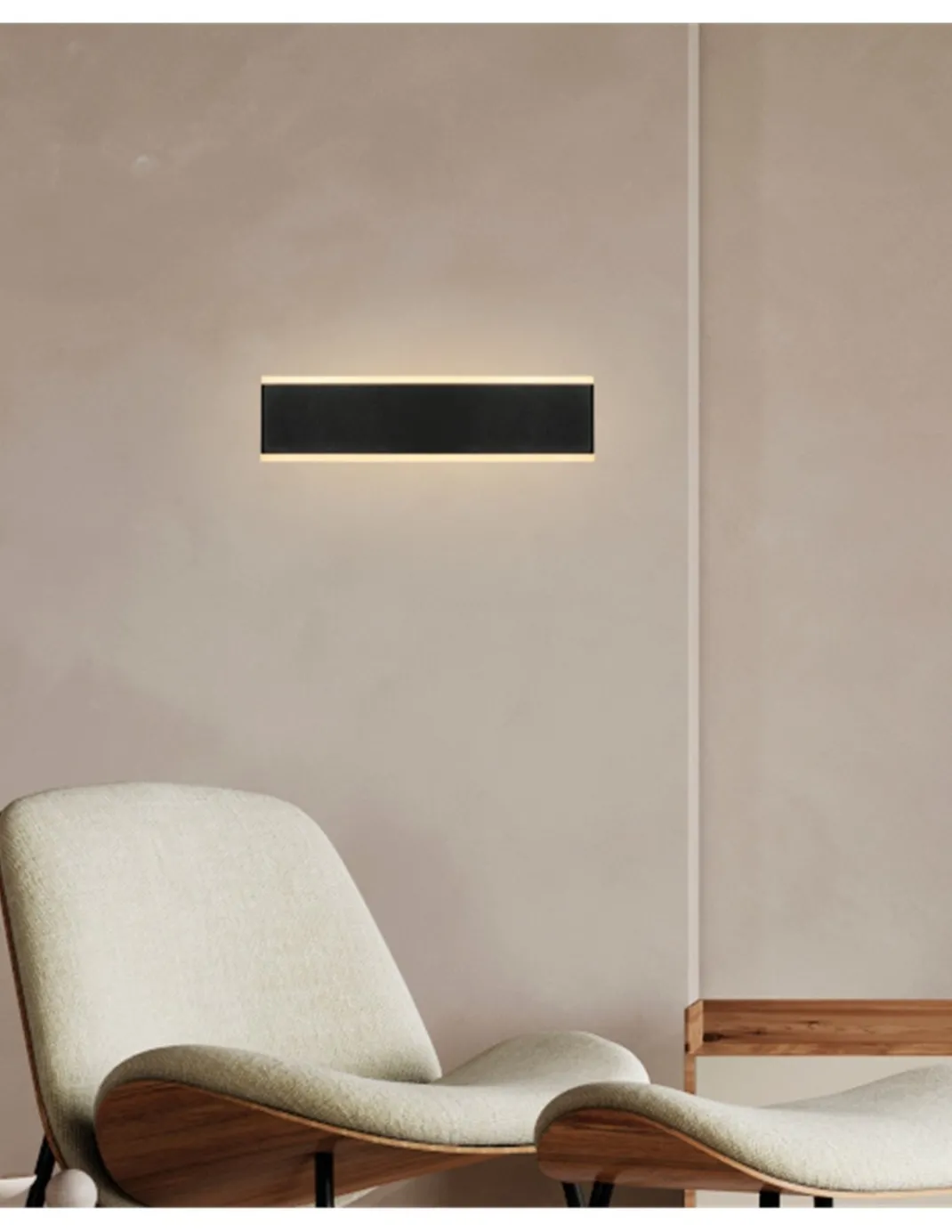 Aplique de pared Nelson – Mantra – Diseño minimalista, LED regulable