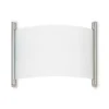 Aplique de pared Niza – FORLIGHT – Lámpara de cristal, Largo: 31 cm