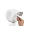 Aplique de pared Noon - Faro - Lámpara de pared blanca, estilo sencillo y moderno