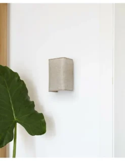 Aplique de pared Otton RTC vertical – Faro – Lámpara de lino