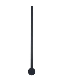 Aplique de pared Passeggio - FORLIGHT - Lámpara minimalista negra LED, IP54