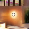 Aplique de pared Pilot - Iberlamp - Lámpara redonda de antracita