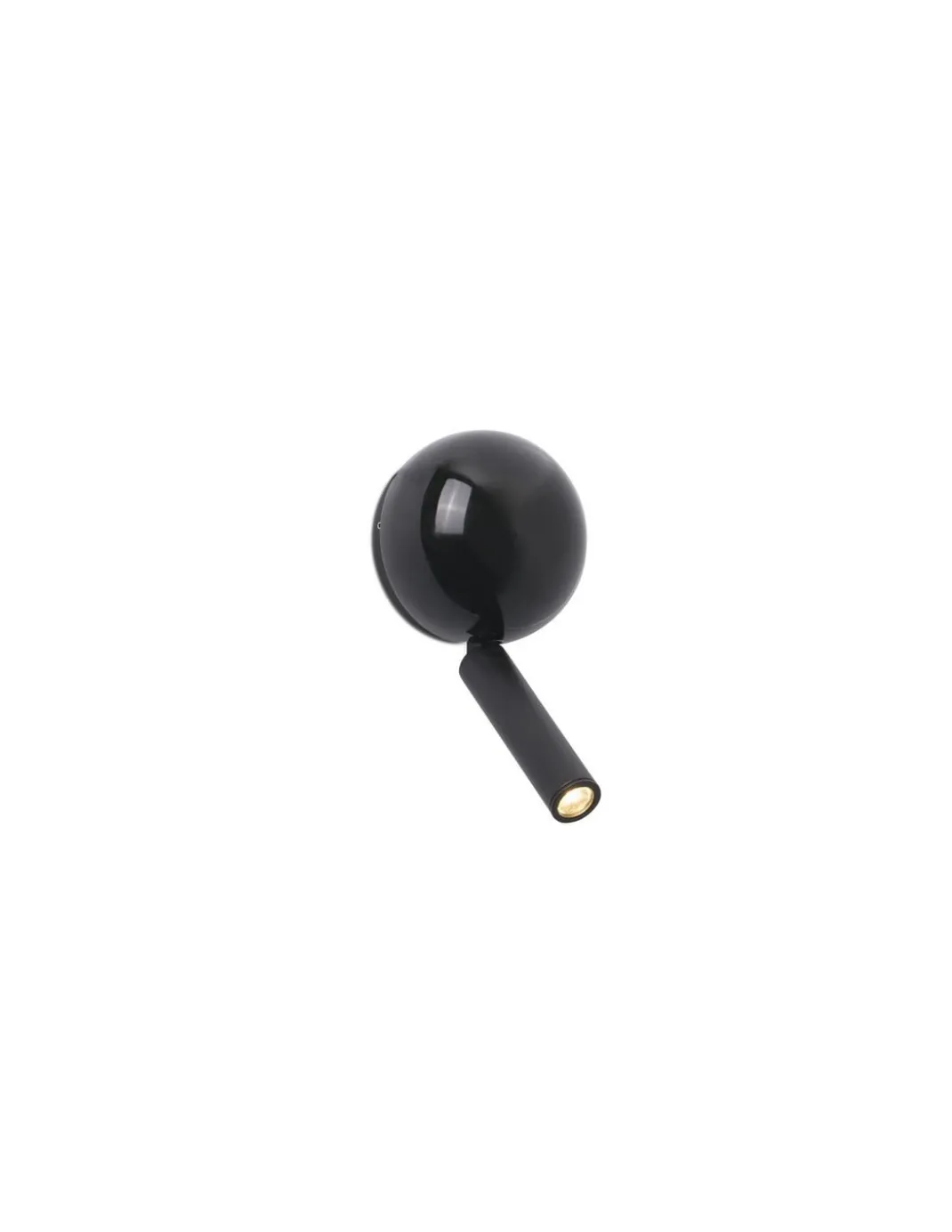 Aplique de Pared Press - Faro - Lámpara idónea para lectura o iluminar la mesilla de noche, foco orientable