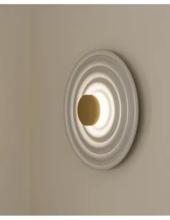 Aplique de pared Rang – Aromas – Lámpara decorativa circular, de resina, LED 3000K