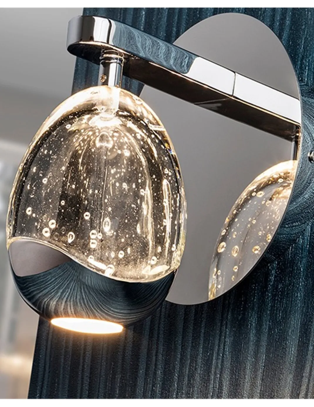 Aplique de pared Rocío – Schuller – Lámpara de cristal