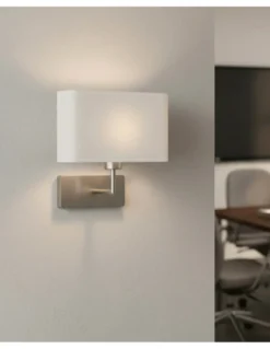 Aplique de pared Romeo - ACB - Diseño elegante con pantalla