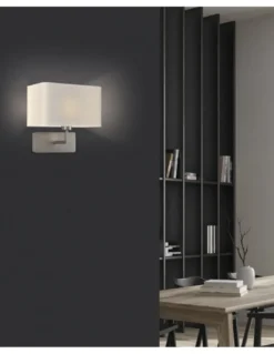 Aplique de pared Romeo - ACB - Diseño elegante con pantalla
