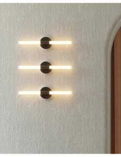 Aplique de pared Roos - Robin - Tubos LED decorativos de diseño minimalista