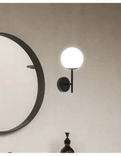 Aplique de pared Royal – AJP – Lámpara tipo bola negra