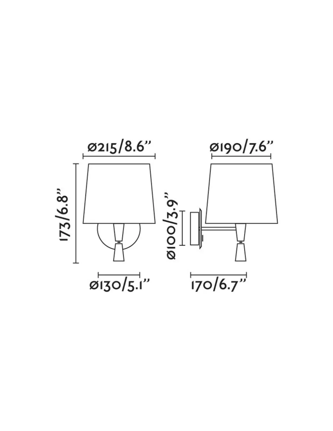 Aplique de pared Samba - Faro - Lámpara de dormitorio con lector LED y pantalla encintada