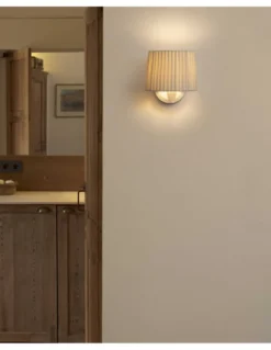 Aplique de pared Samba - Faro - Pantalla encintada, luz ambiental