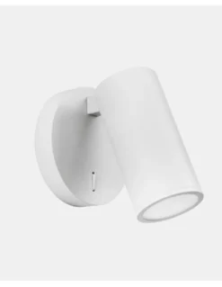Aplique de pared Simply – LedsC4 – Lámpara de lectura con foco orientable, 1xGU10