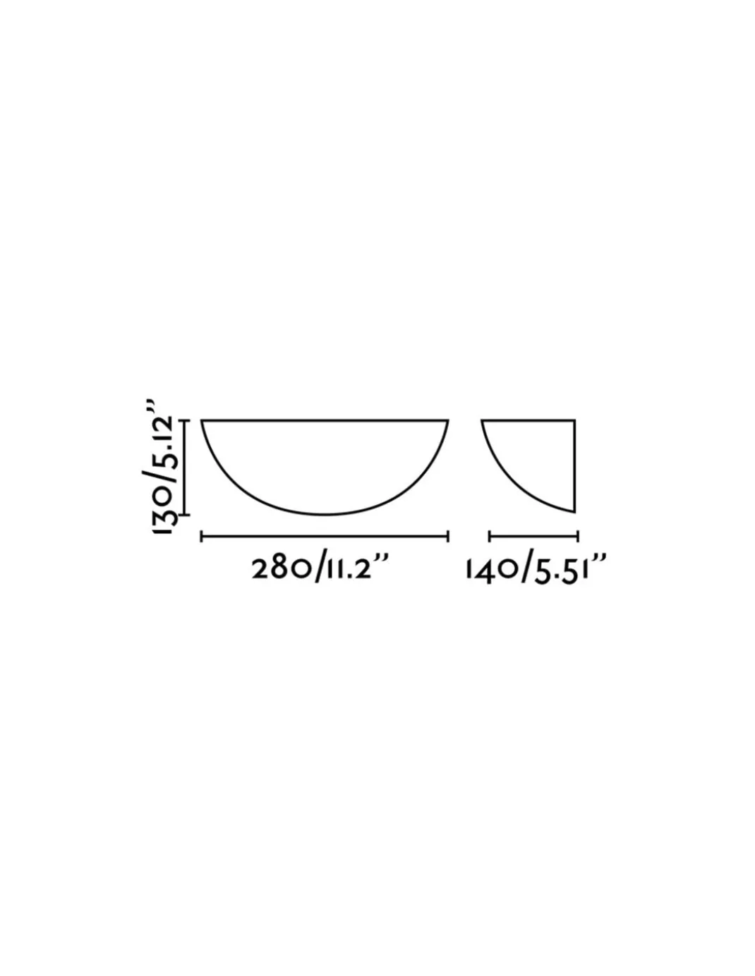 Aplique de pared Snow – Faro – Lámpara de yeso blanco, 28 cm