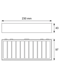 Aplique de pared solar A-Solar - Conalux - Lámpara con sensor de movimiento
