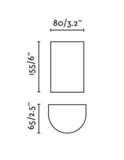 Aplique de pared Sole - Faro - Lámpara decorativa, doble luz