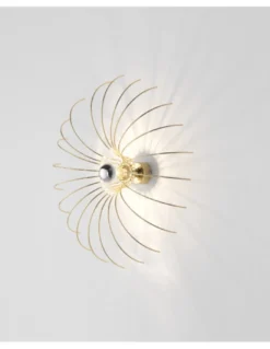 Aplique de Pared Spider - Aromas - Lámpara de pared decorativa dorada