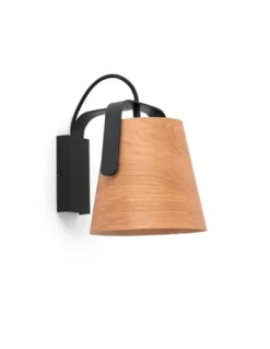 Aplique de pared Stood - Faro - Lámpara de diseño nórdico en madera