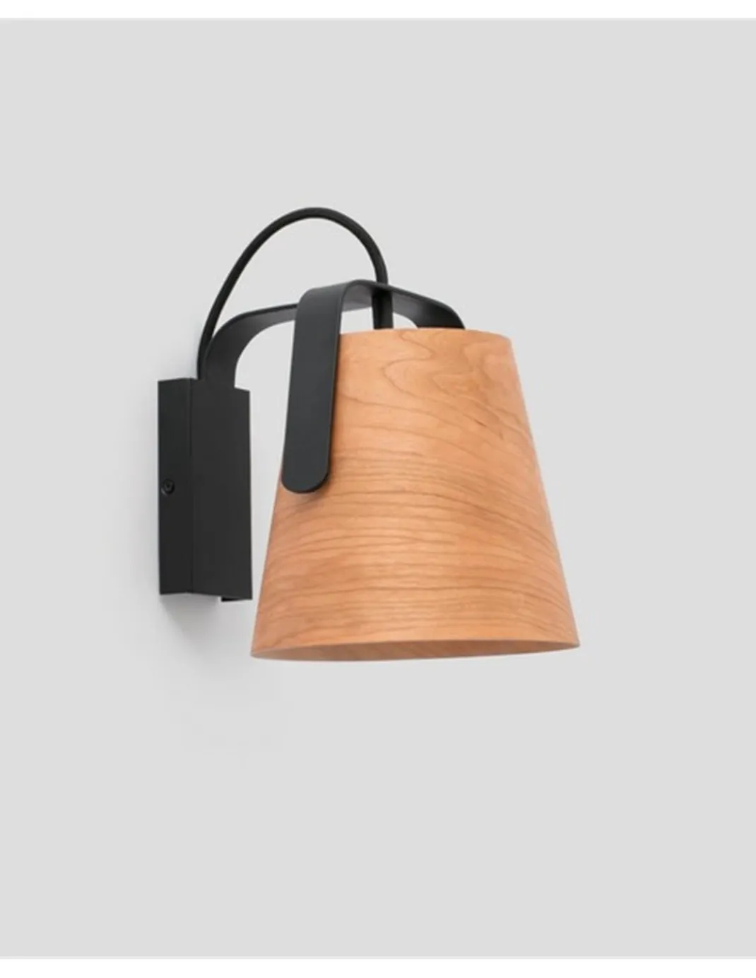 Aplique de pared Stood - Faro - Lámpara de diseño nórdico en madera