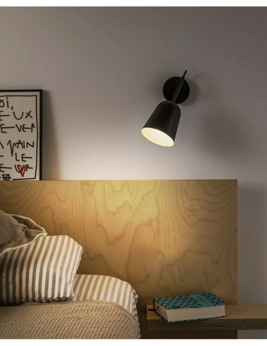 Aplique de pared Studio – Faro – Lámpara orientable en varios colores