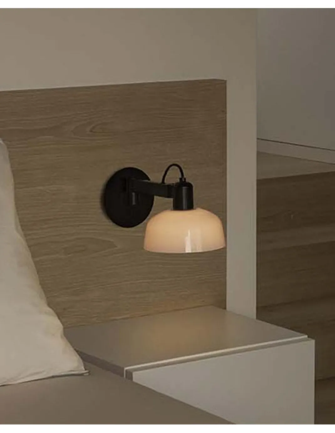 Aplique de pared Tatawin – Faro – Lámpara moderna con pantalla dirigible