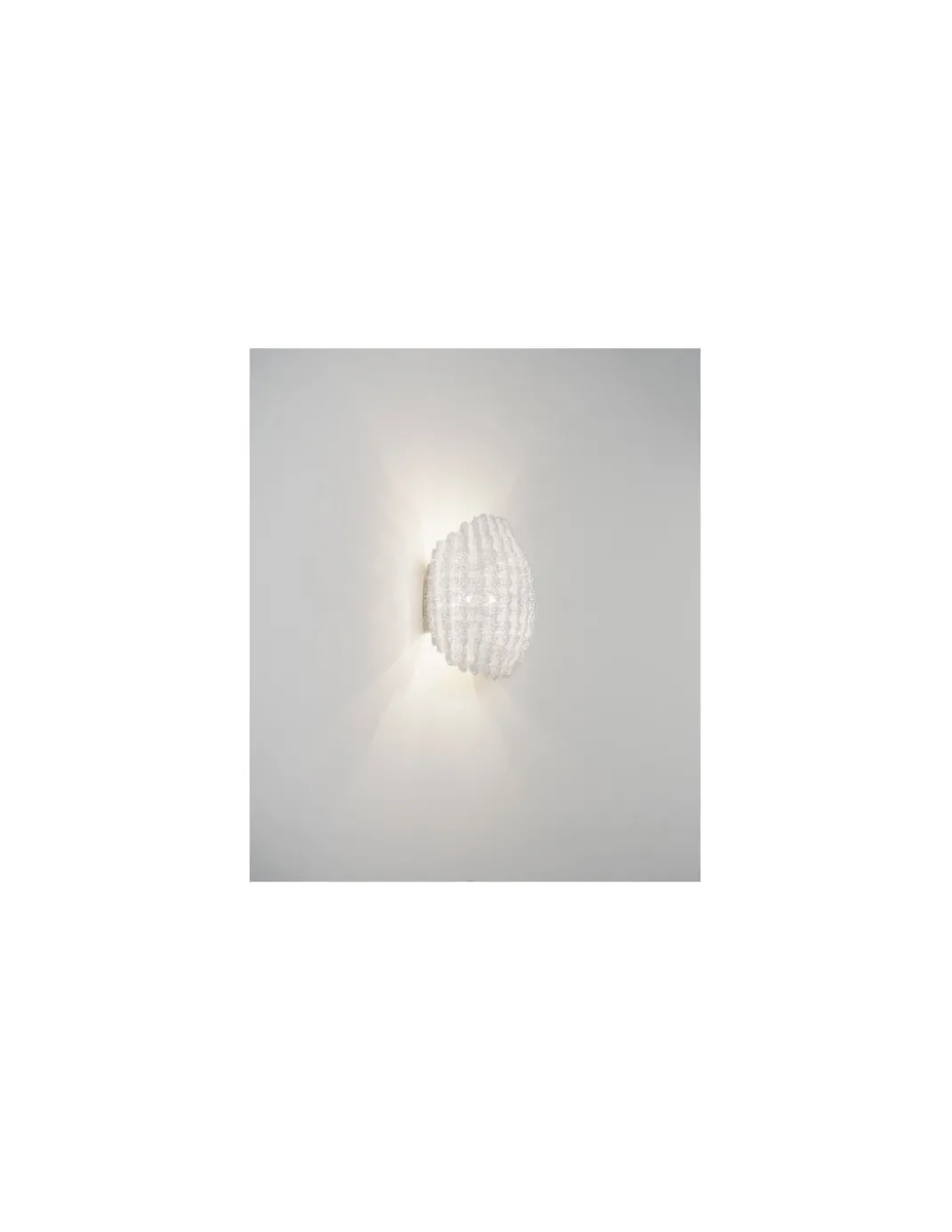 Aplique de pared Tati - a-emotional light - Aplique de diseño en malla de acero inoxidable
