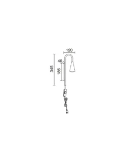 Aplique de pared Tear – Exo – Novolux – Lighting